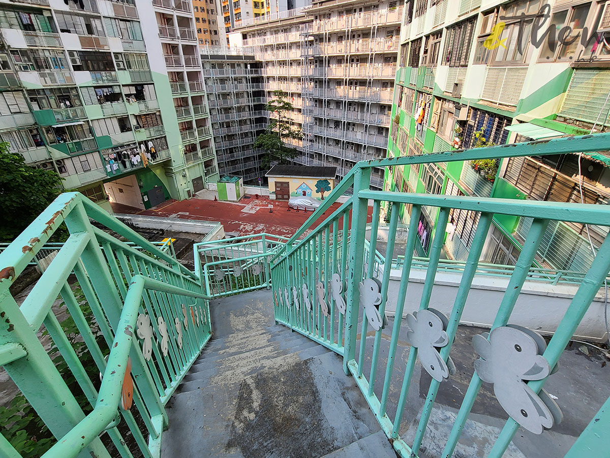 公營房屋 公屋重建 香港人 香港回憶 集體回憶 特色建築 建築 西環邨 樓梯